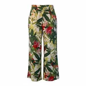 Panama jack small wide leg floral pants